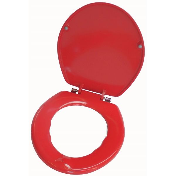 coloured toilet seats