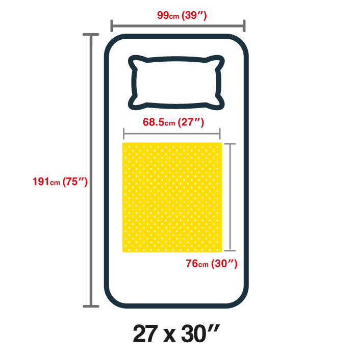 Pressure Relief Bed Fleece Health and Care