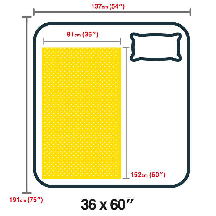 Pressure Relief Bed Fleece Health and Care
