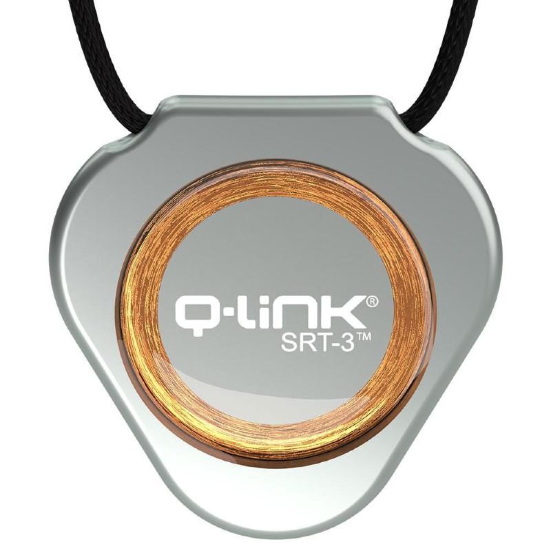 Q-Link Silver Lining SRT-3 Energy Clarifying Pendant