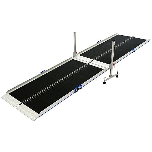 Wheelchair RampKit HighRise Portable Long Ramp Kit Health and Care