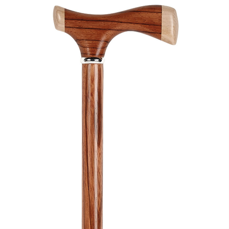Rosewood Crutch Handle Dress Walking Stick Health and Care