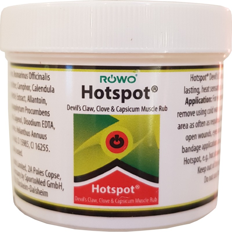 Rowo Hotspot Muscle Rub (50ml tub) Health and Care