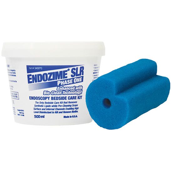 Ruhof Endozime SLR Phase One Endoscopy Bedside Kit 500ml (Pack of 24 Kits) Health and Care