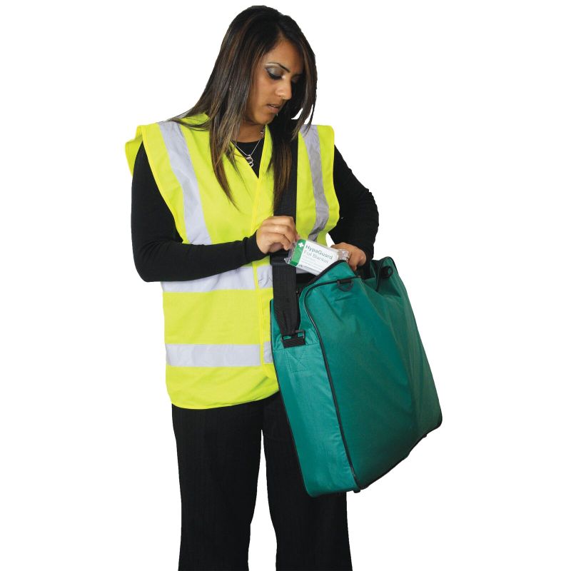 Safety First Aid HypaGuard Foil Blankets in Carry Holdall Health and Care