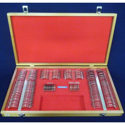 Full Aperture Trial Lens Set in Wood Case Health and Care
