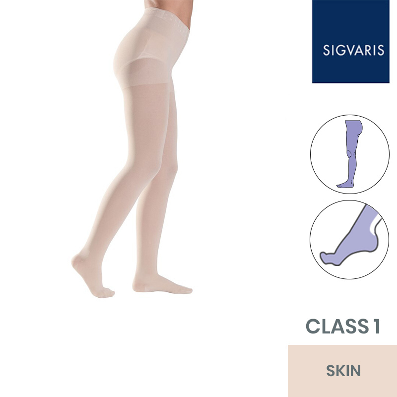 Sigvaris Style Semitransparent Class 1 Skin Compression Tights