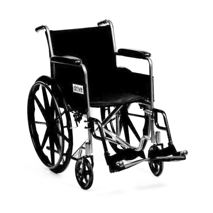 Drive Medical Silver Sport Self Propelled Wheelchair Health and Care