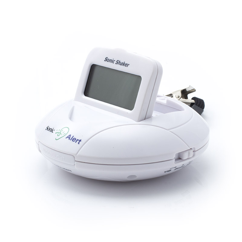 Sonic Bomb Vibrating Travel Alarm Clock | Health and Care