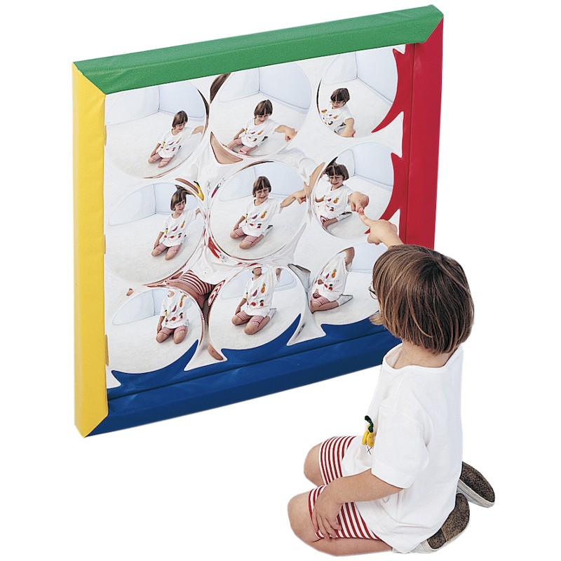 SpaceKraft Soft Frame Bubble Mirrors Health and Care