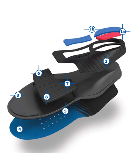 Spenco Total Support Max Insoles Diagram