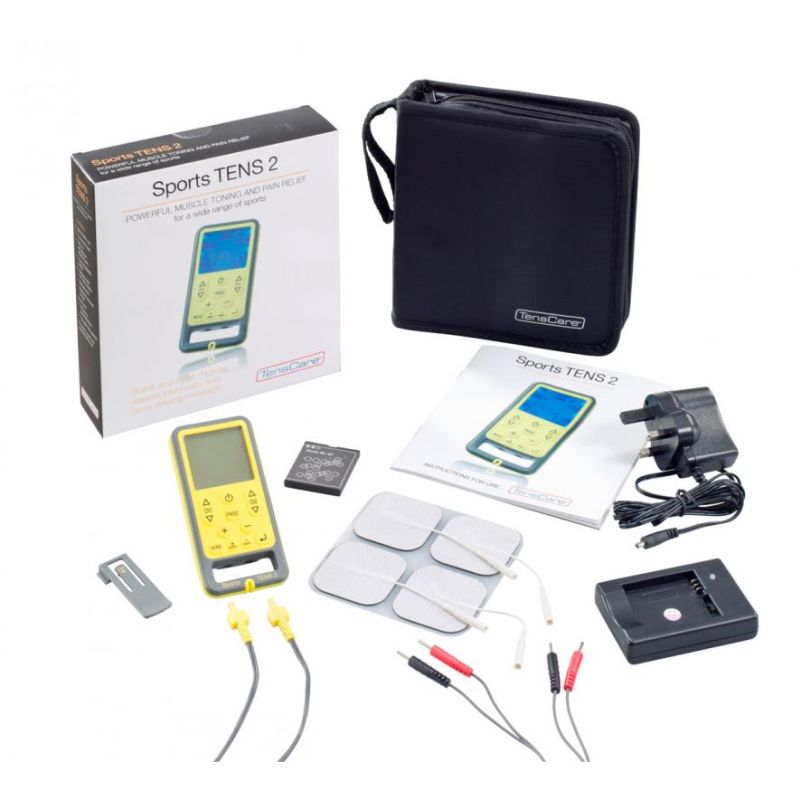 Sports TENS 2 Muscle Stimulator Machine Health and Care
