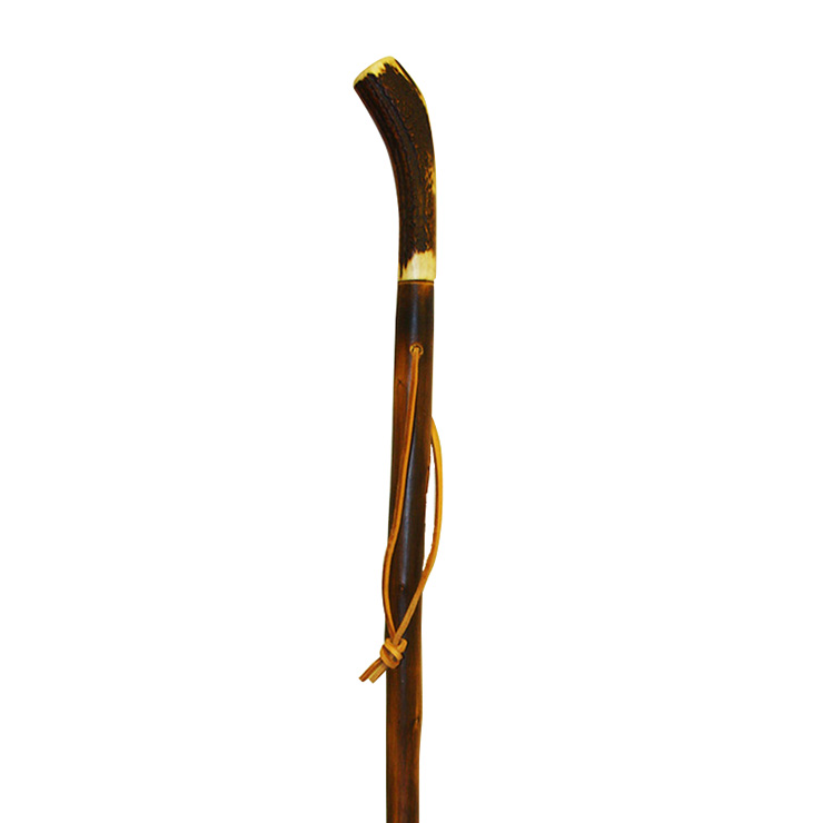 Staghorn Handle Hiking Staff Health and Care