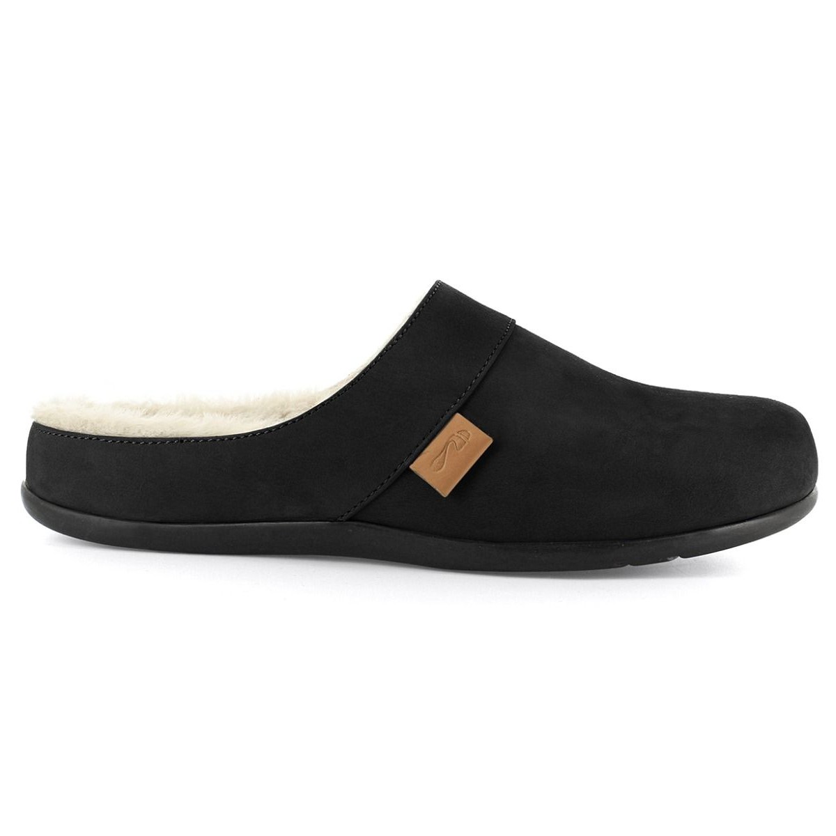 Strive Vienna Black Orthopaedic Slippers Health and Care