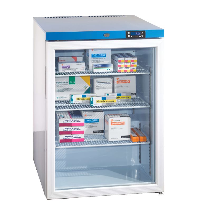Sunflower 150 L Glass Door Fridge Health and Care