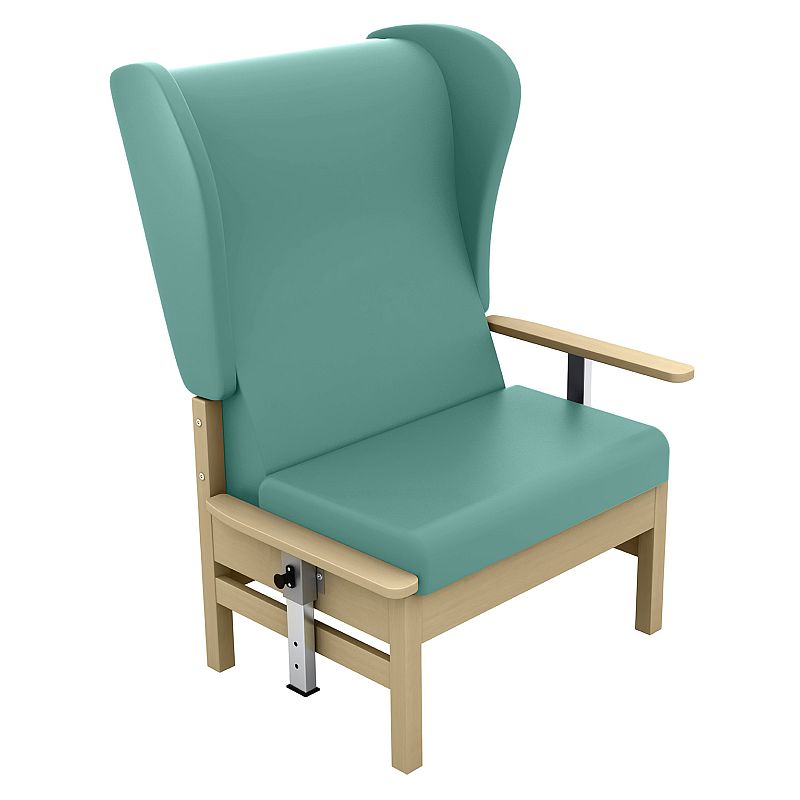 Sunflower Medical Atlas Mint HighBack Vinyl Bariatric Patient Armchair