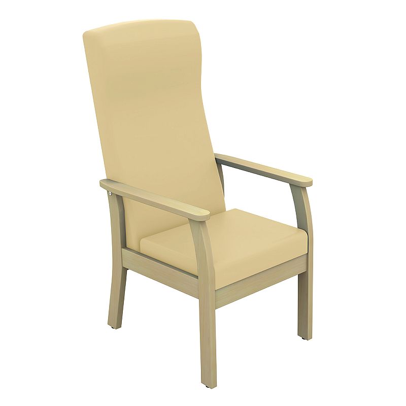 Sunflower Medical Atlas Beige HighBack Vinyl Patient Armchair Health