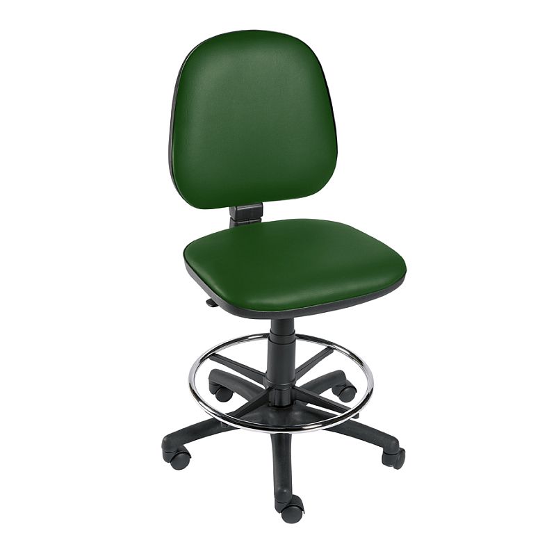 Sunflower Medical Green Gas-Lift Chair with Foot Ring