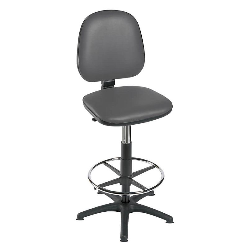 Sunflower Medical HighLevel Grey GasLift Chair with Foot Ring and