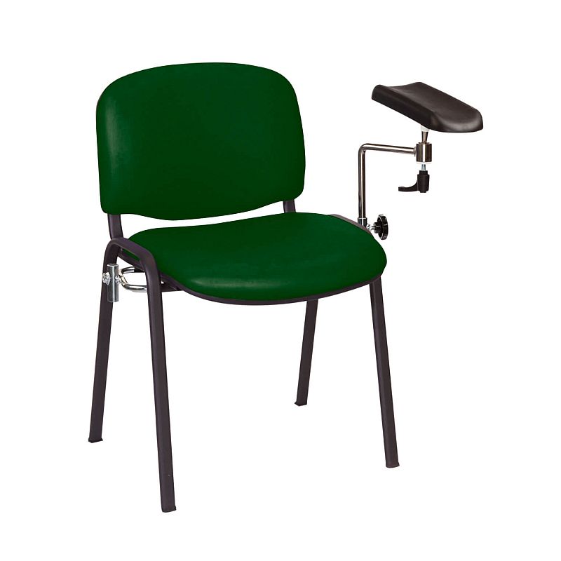 Sunflower Green Vinyl Phlebotomy Chair Health and Care