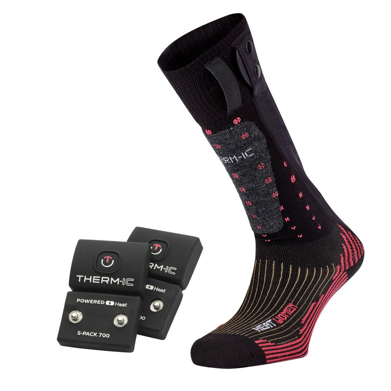 ThermIC Women's Socks with 700 Batteries Health and Care