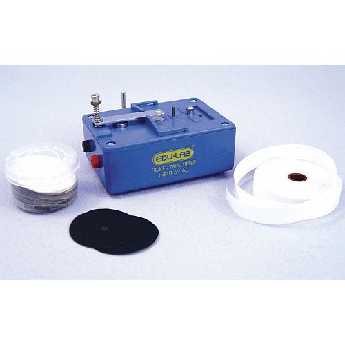 thumbnail image 2 of EISCO Ticker Tape Timer - Physics Classroom Device For Measuring Speed & Acceleration With Tape & Carbon Disks 2 of 5