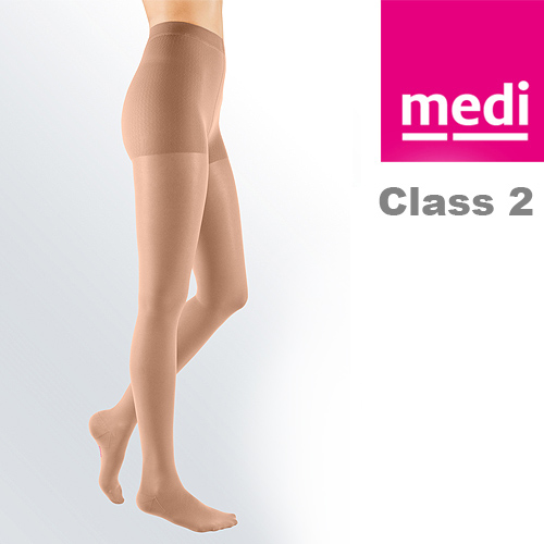 Medi Mediven Elegance Class 2 Beige Compression Tights