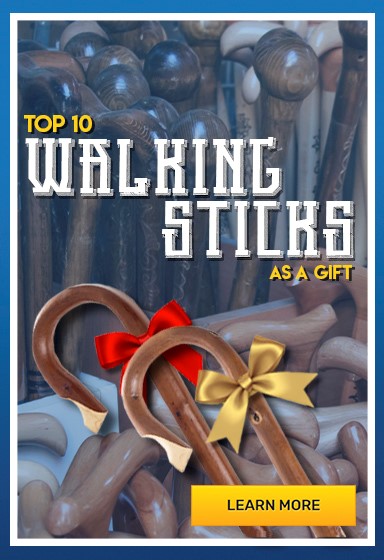 Our Top 10 Walking Sticks to Give as a Gift
