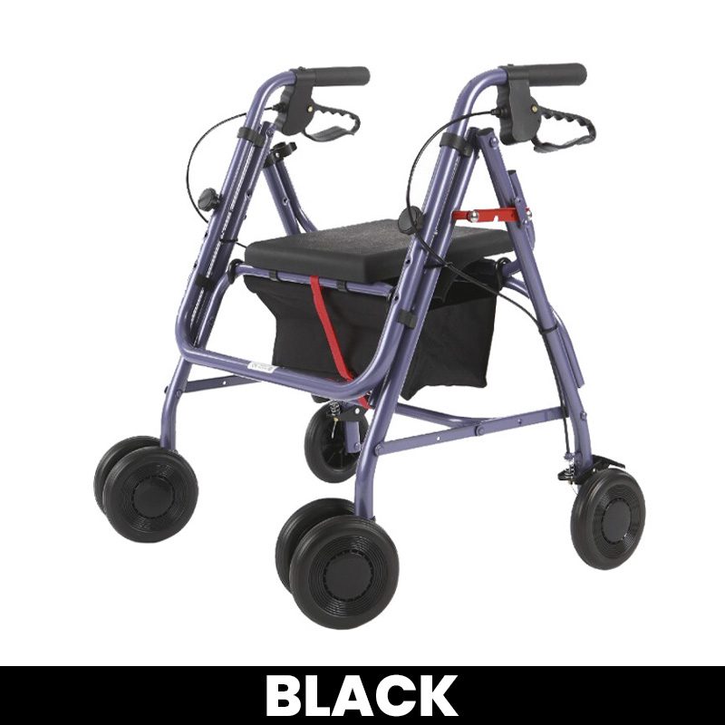 Uniscan Freeway Black Walker (Lever Brake) Health and Care