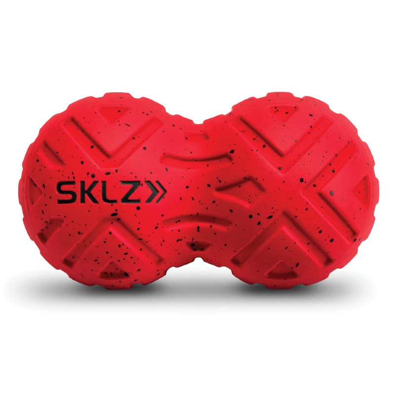 SKLZ Universal Massage Roller - Red (Handheld, Full Body Massage Ball)