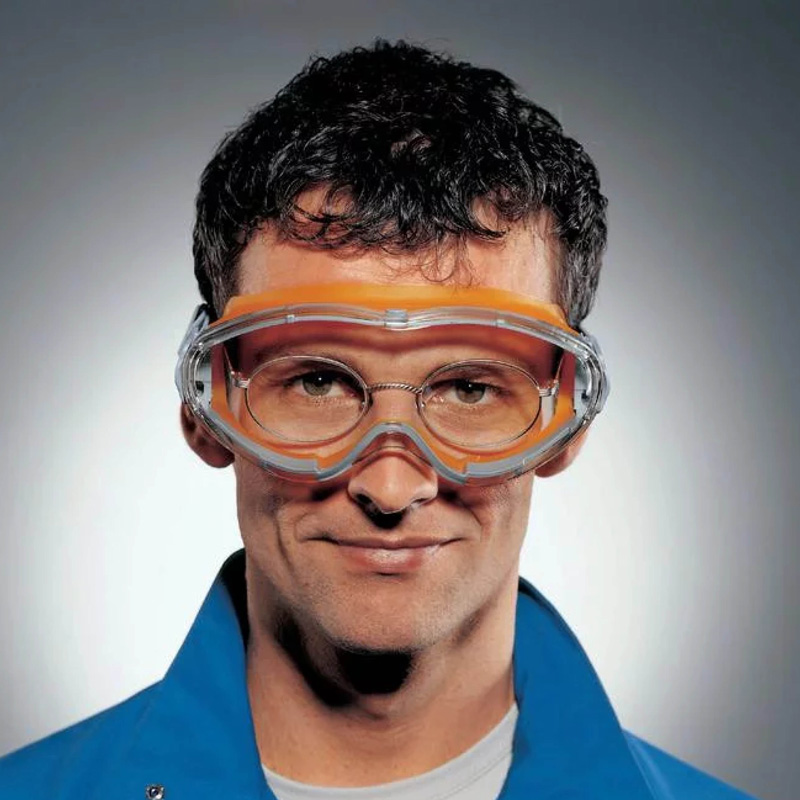 Uvex Ultrasonic Safety Goggles (Orange) | Health and Care