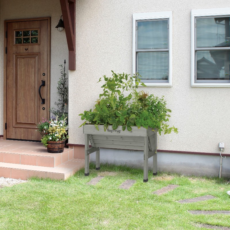 VegTrug Wall Hugger Small Planter (Grey) Health and Care