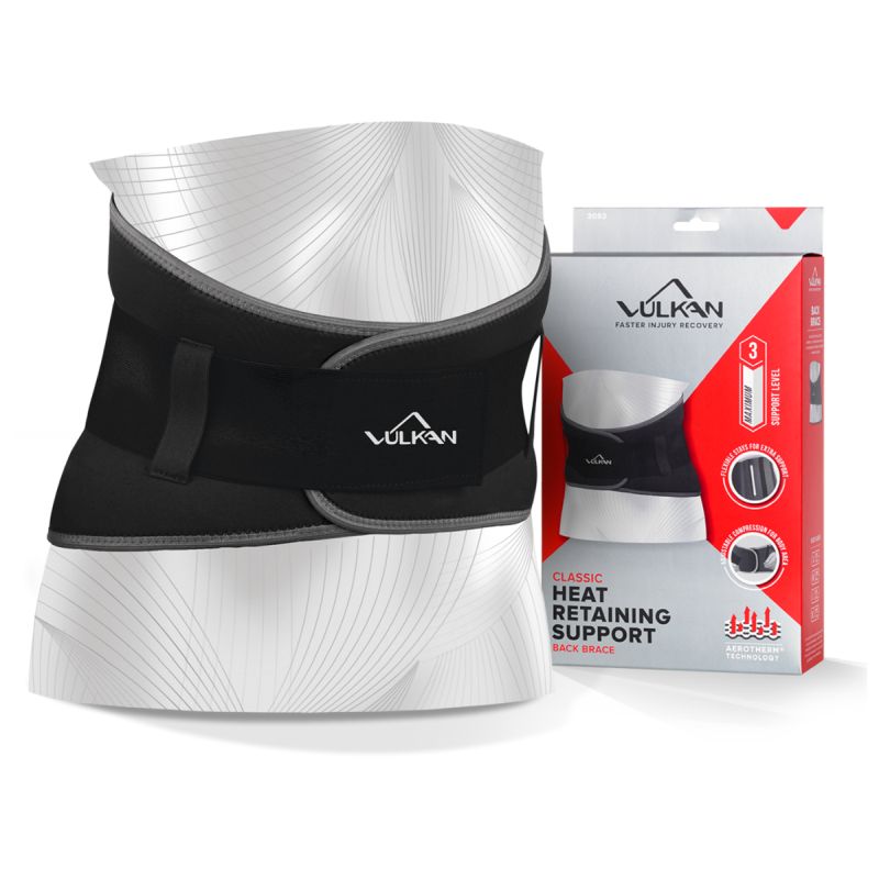 Vulkan Classic Heat Retaining Back Brace Health and Care