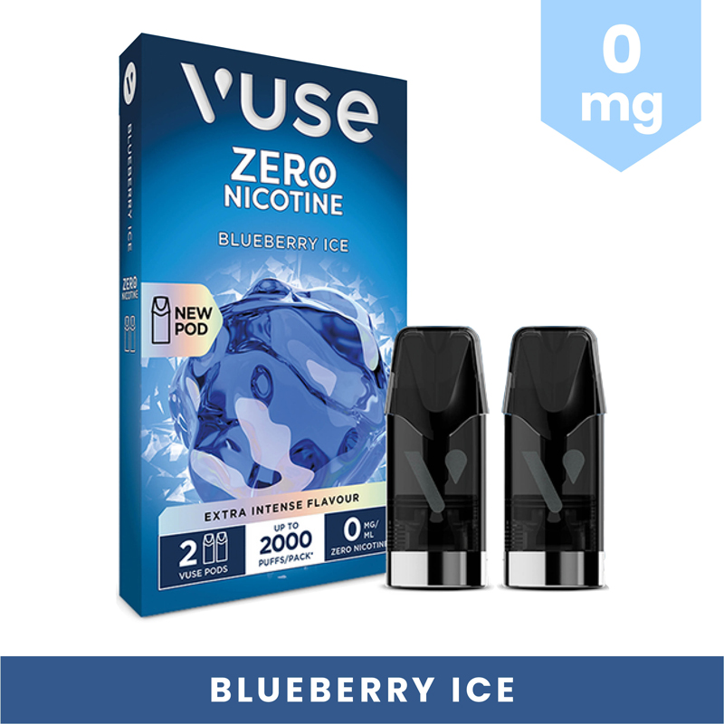 Vuse Blueberry Ice Refill Pods (0mg)