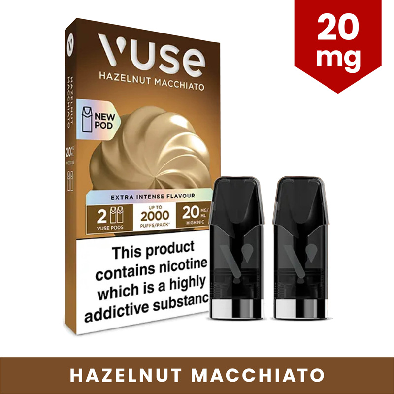 elf bar vape uk Vuse Hazelnut Macchiato Refill Pods 20mg