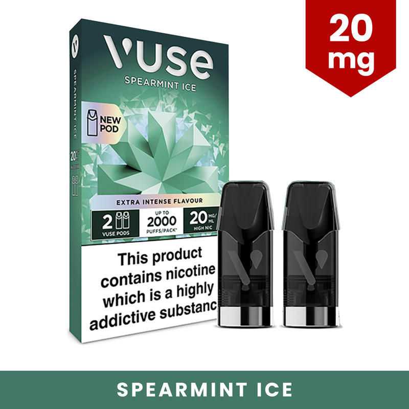Vuse Spearmint Ice Refill Pods (20mg) | Health and Care
