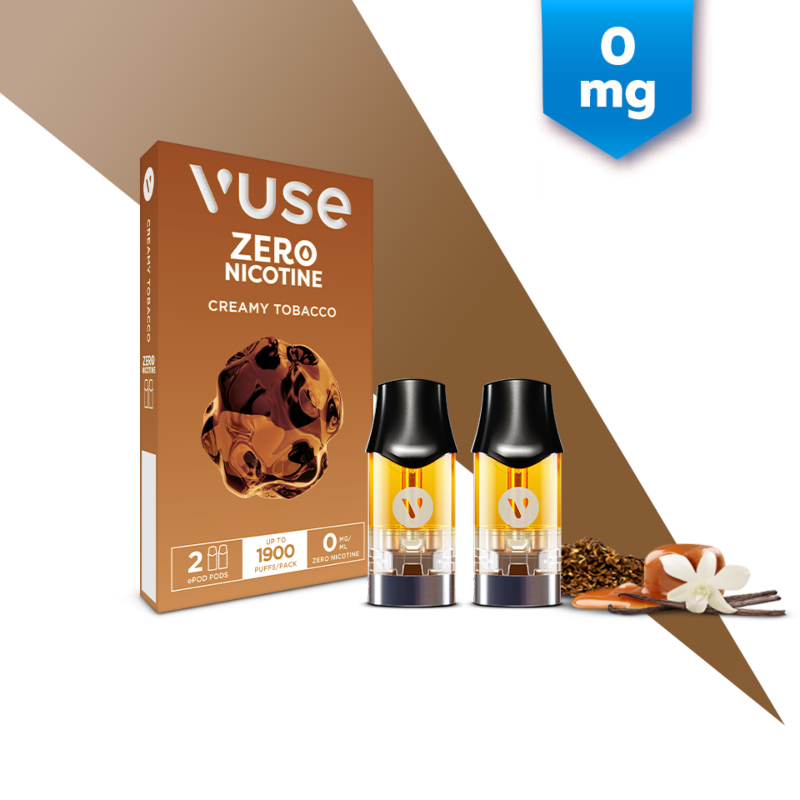Vuse ePod 2 vPro Creamy Tobacco Pods (0mg) Health and Care