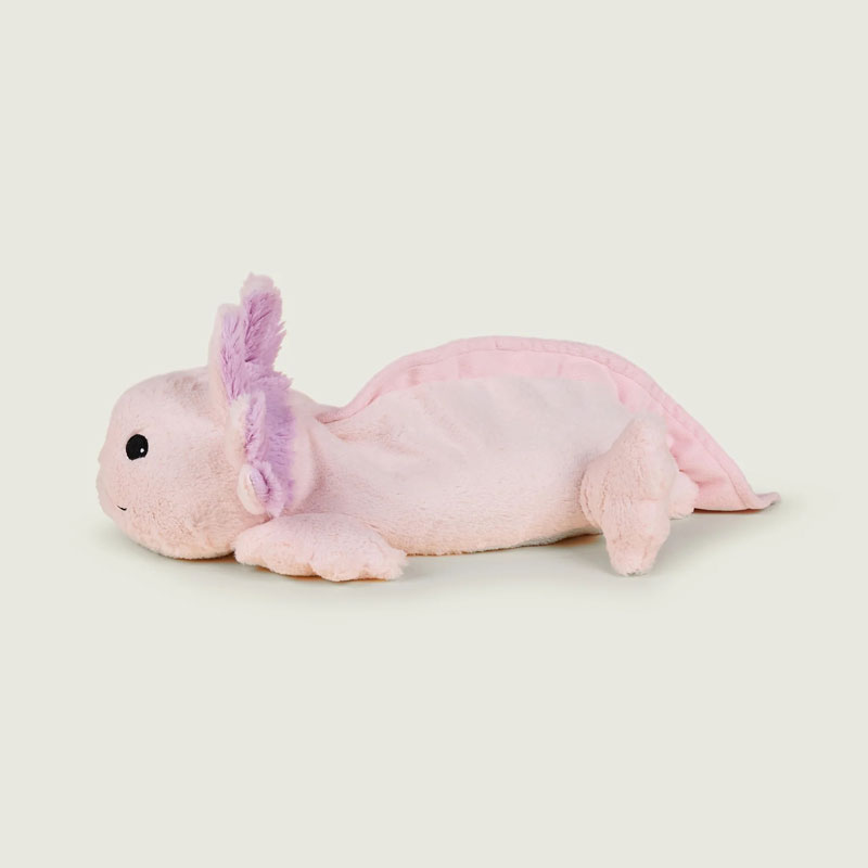Warmies Microwavable Soft Toy Pink Axolotl | Health and Care