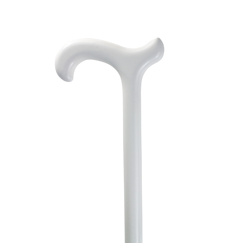 White Crook Walking Stick for the Blind Health and Care