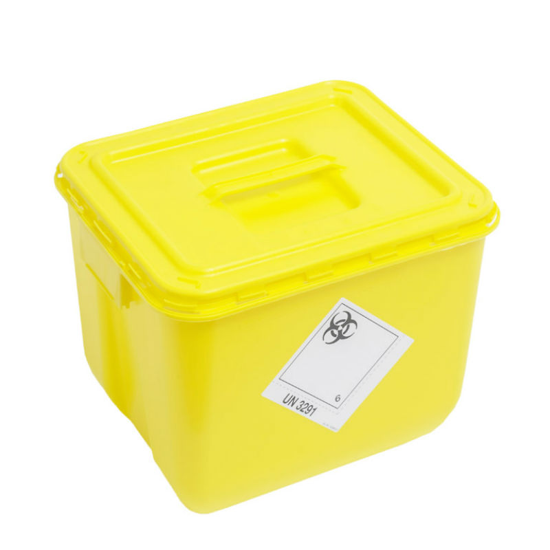 WIVA Yellow 30L Clinical Waste Container Health and Care