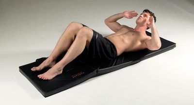 The York Fitness Ultimate Folding Exercise Mat Features 5cm Deep Foam For Cushioning