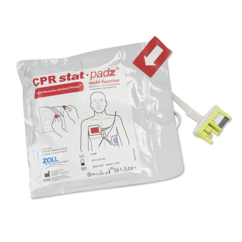 Zoll CPR StatPadz Electrodes for AED Plus and Pro Defibrillators