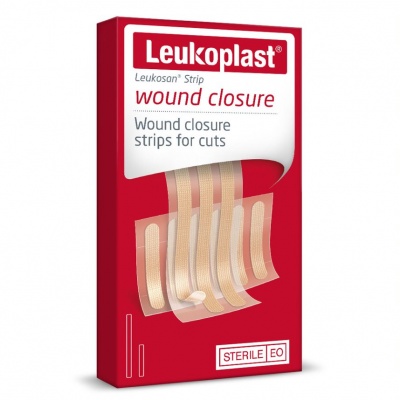 Leukoplast Leukosan Wound Closure Strips (Pack of Nine)