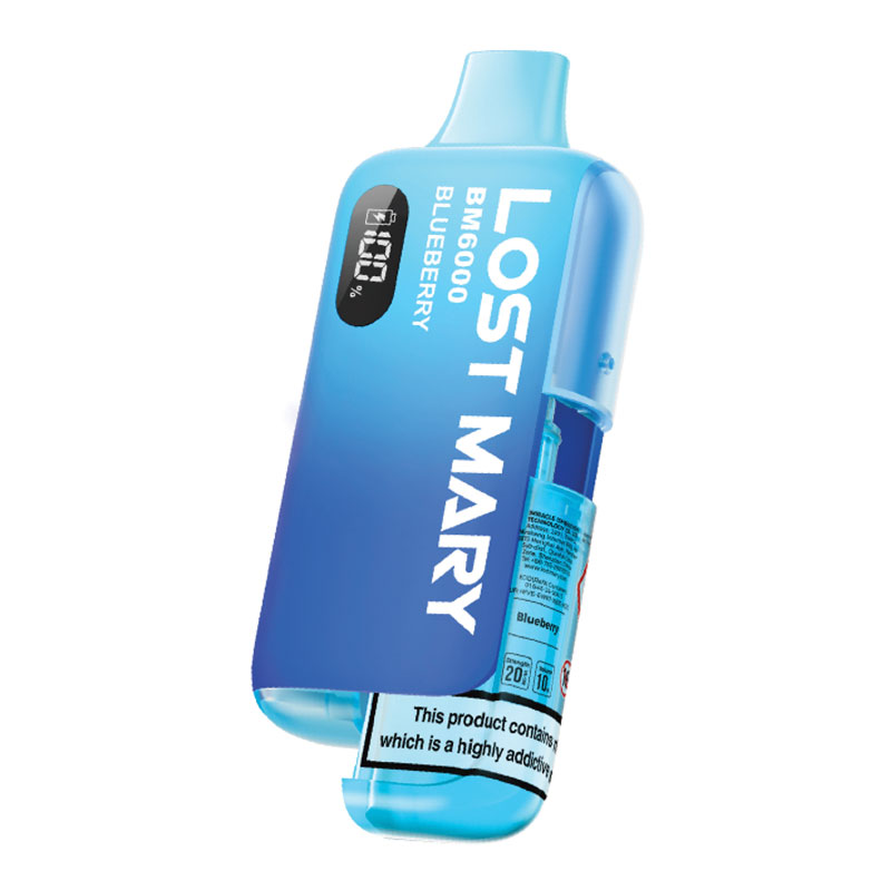 lost mary bm6000 refill liquid wholesale 20mg LOST MARY BM6000 Refillable Pod Kit - 6000 Puffs