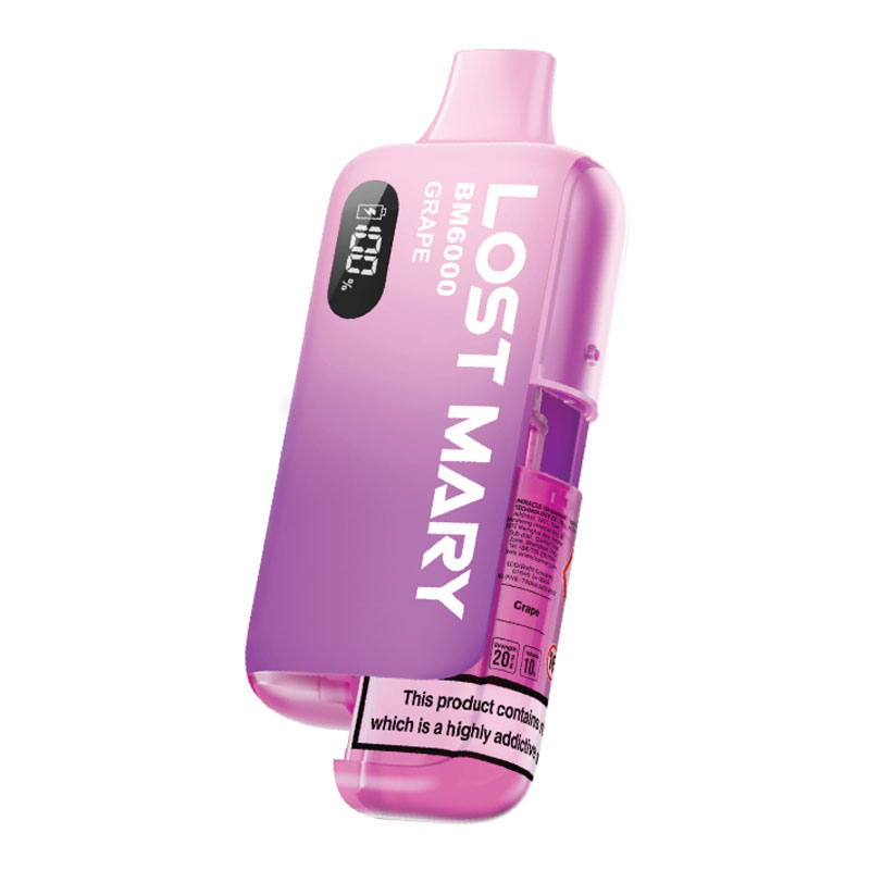 Lost Mary BM6000 Grape Reusable Vape Kit | Health and Care