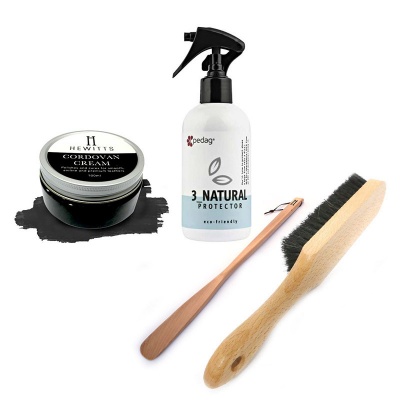 leather boot polish kit