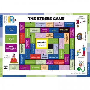 Managing Stress Educational Board Game