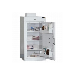 Medicine Cabinet with 3 Shelves and 2 Trays