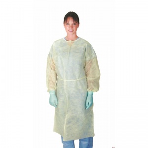 Medline Classic Cover Lightweight Polypropylene Isolation Gown (Pack of 50)