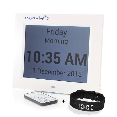 Dementia Memory Aid Kit (Reminder Watch and Alarm Combo)
